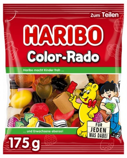 Haribo Color-Rado Jelly fazuľa 175 g