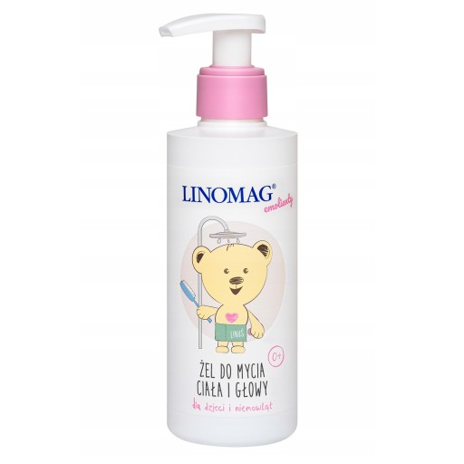 LINOMAG GÉL NA UMÝVANIE TELA A HLAVY pre deti 200ml