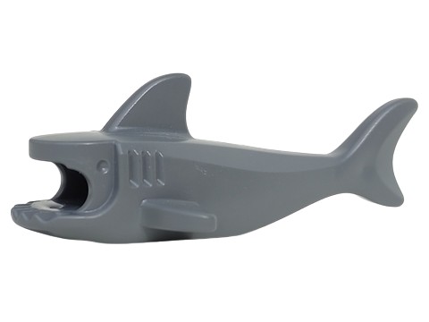 LEGO 14518c04 SHARK tmavosivá bez očí (8g)