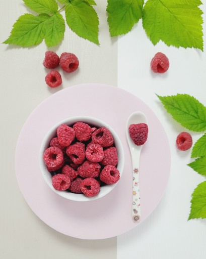 MALINA SUŠENÁ CELÁ 95% 20g chrumkavé ovocie