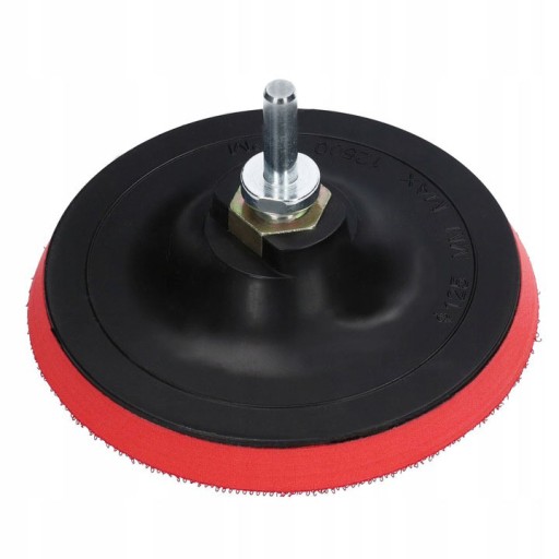 MONTÁŽNY DISK SO VELCRO 125MM M14 ADAPTÉROVÝM KOLÍKOM