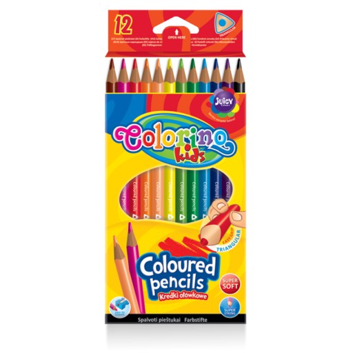 COLORINO TROJUHOLNÍKOVÉ CERÚŽKY 12 FAREB