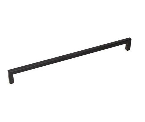 UU86 úchytka nábytková 192mm MATNÁ ČIERNA