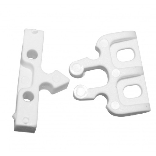ZÁPADKA DVERÍ SKRINÍK / ZÁMKA / ZÁMČKA BIELA 22x32mm NUOVA RADE
