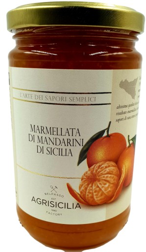 Mandarínkový džem so šupkou AgriSicilia 360g