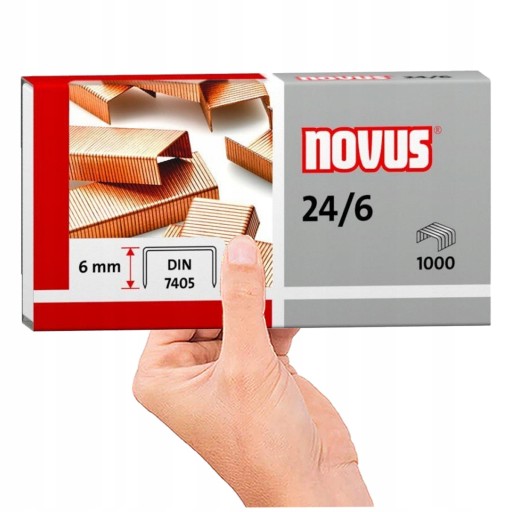 NOVUS OFFICE DODÁVA ZOŠÍVAčky KANCELÁRSKEHO PAPIERA