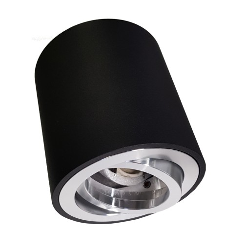 POVRCHOVÉ svietidlo, pohyblivé GU10 LED TUBE Hliníkové stropné svietidlo