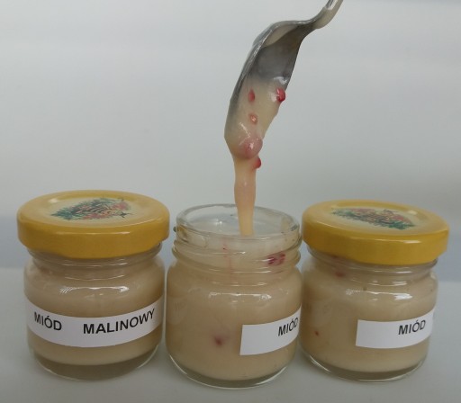 MALOVÝ MED S MALINAMI MINI DARČEK CHUTNÝ ZDRAVÝ