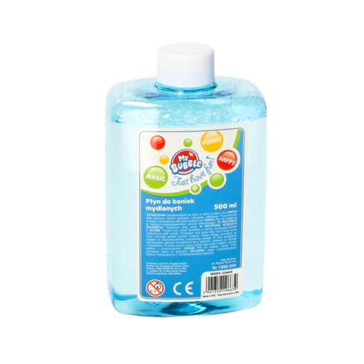 Tekuté mydlové bubliny 0,5 l, mydlové bubliny 500 ml
