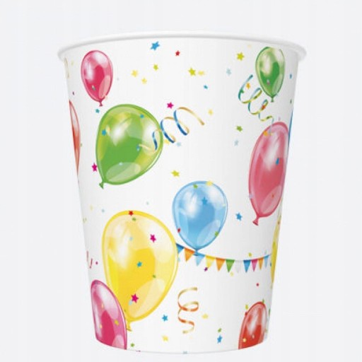 JEDNORÁZOVÉ PAPIEROVÉ POHÁRKY 250ML GRIL