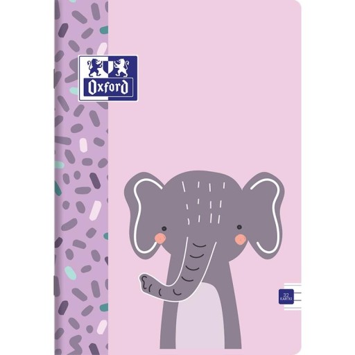 Oxford Kids Mix Notebook A4 32 strán s 3 riadkami
