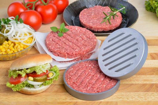 HLINÍKOVÁ LIŠOVACIA FORMA NA BURGEROVÉ KARTY 11,5 cm GRILOVACÍ LIS NA HAMBURGERY
