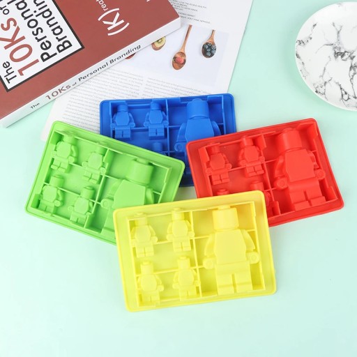 SILIKÓNOVÁ FORMA LEGO SVIEČKA FORMA ĽADOVÁ ŽELÉ