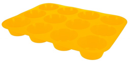 SILIKÓNOVÁ FORMA NA 12 MUFFÍNOV, MUFFÍN, MIX FARIEB