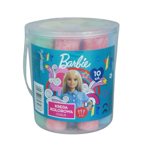 JUMBO vedierko na kriedu 10 kusov Barbie Majewski