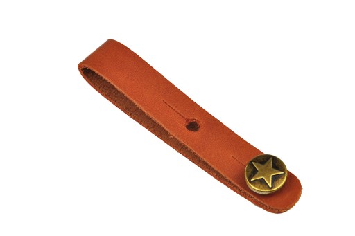 Kožený držiak na gitarový remienok Jeremi AS-001