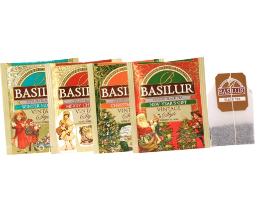 Čaj Basilur Vintage vianočný výber 25 t