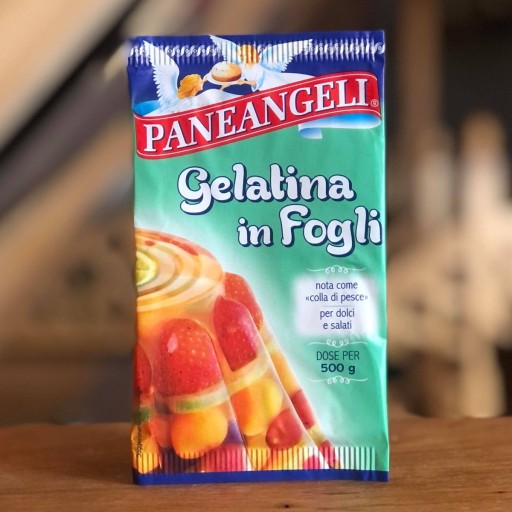 Želatína v listoch 12g Paneangeli talianska