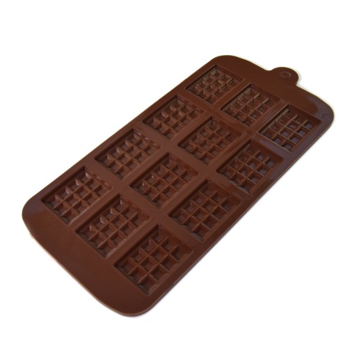 Silikónová forma na mini čokoládové tyčinky, 12 ks.