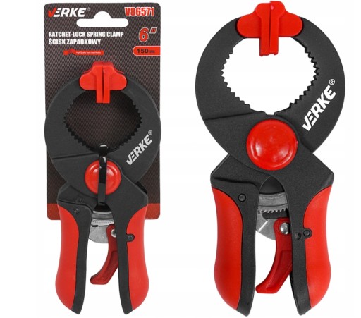 SPRING RATCHET stolárska svorka 150mm VERKE