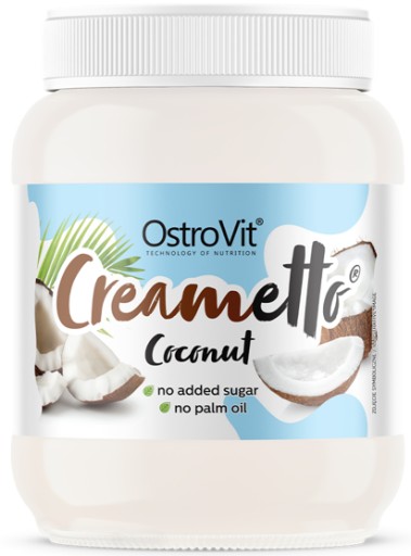 KOKOSOVÝ krém BEZ CUKRU Creametto 320g OstroVit