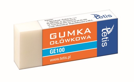 Guma na ceruzky Tetis GE100 1 ks.