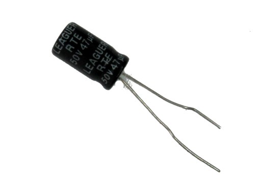 Elektrický kondenzátor RTE 47uF/50V 105*C 10ks