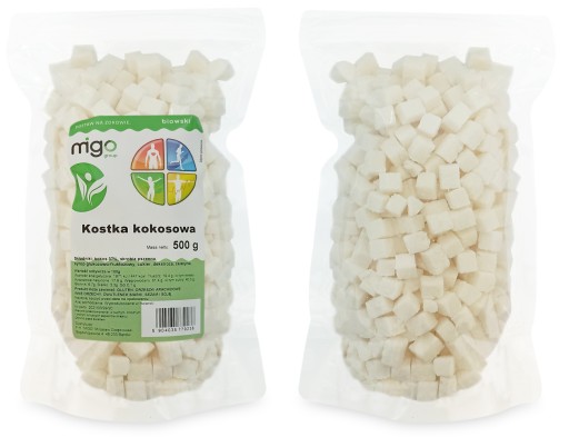 Kokosová kocka - snack 500g - MIGOgroup