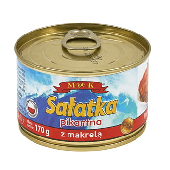 Mk šalát s pikantnou makrelou 170G