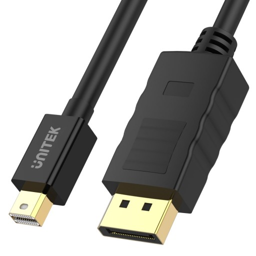 Unitek miniDisplayport/Displayport M/M kábel 2m