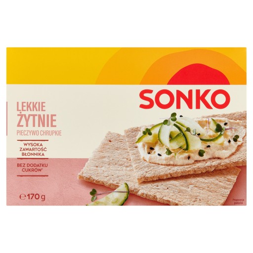 Sonko svetlý ražný chlieb 170 g