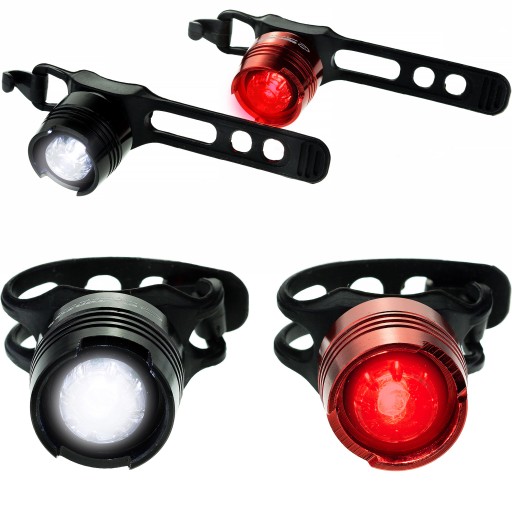 LED BICYKLOVÉ SVETLO PRE SADA PREDNÝCH A ZADNÝCH ACRUX