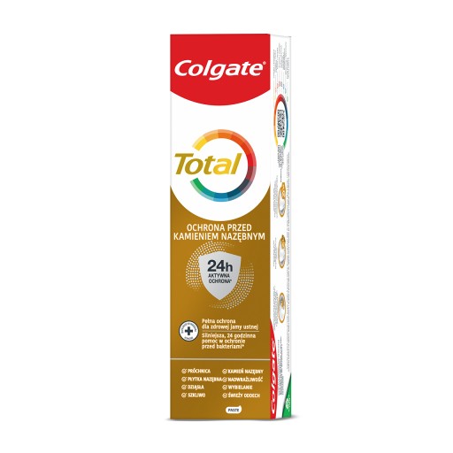 COLGATE TOTAL ANTI-TARTAR zubná pasta proti zubnému kameňu 75 ml