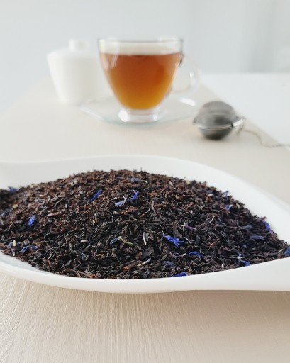 Prírodná EARL GREY MODRÁ S KORUNOU Sypaná 100g