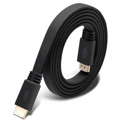 HDMI-HDMI 3D 4K full HD v1.4b 0,5 m plochý HDMI kábel