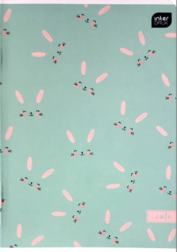 INTERDRUK NOTEBOOK A5/16 STR. 70G 3 RIADKY UV MIX 259