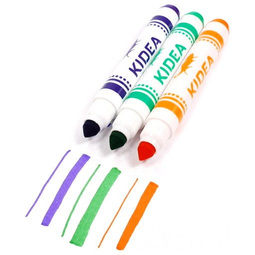 KIDEA fixky, fixky, 8 farieb, hrubé fixky