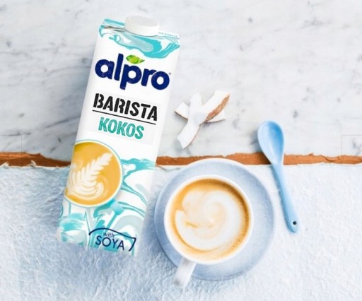 ALPRO BARISTA KOKOSOVÝ rastlinný nápoj do kávy Bezlaktózový Bezlepkový 750ml