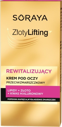 SORAYA Golden Lifting revitalizačný očný krém proti vráskam 15 ml