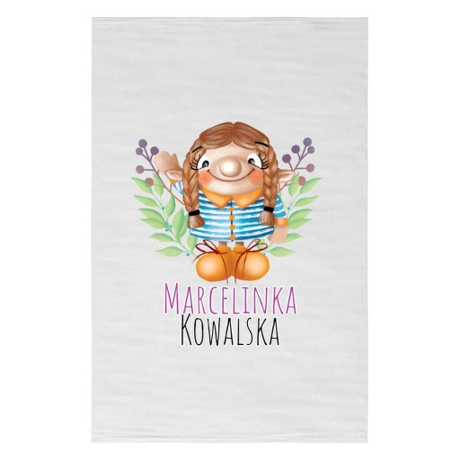 Uterák do škôlky 30x50 + Meno SKRZACIK ONA