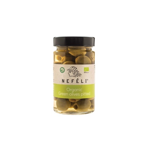 ZELENÉ OLIVY BEZ SEMIENKOV V BIO MARINETE 295 g