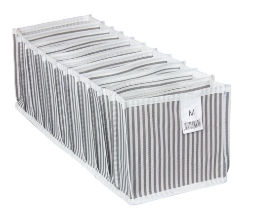 Organizér do zásuvky na spodnú bielizeň s priehradkami M 43x15x14CM