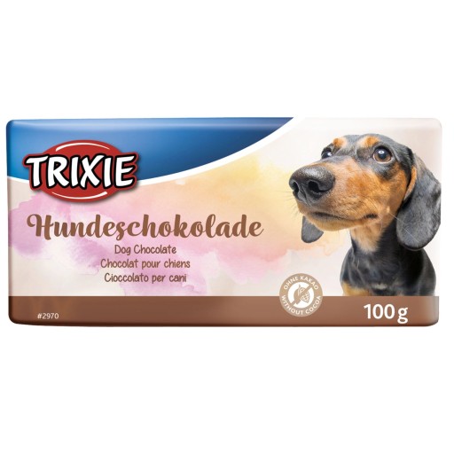 ČOKOLÁDA pre psov ZDRAVÝ BEZPEČNÝ POKLAD POKLAD čierna 100 g Trixie