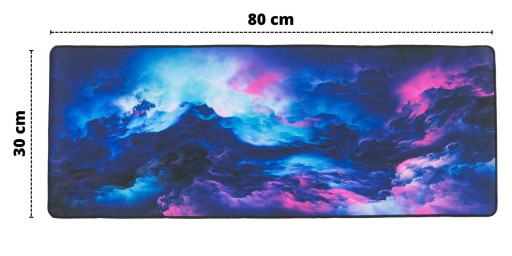 Herná podložka pod myš a klávesnicu 80x30 cm