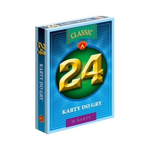 Klasické hracie karty 24 kariet od 9 po eso 0492