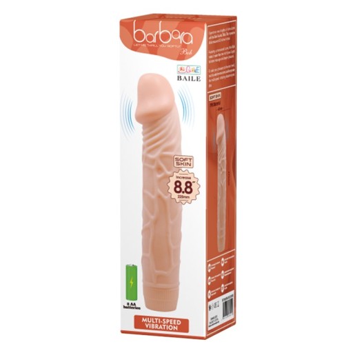REALISTICKÝ VIBRÁTOR S ŽILAMI Barbara Bob