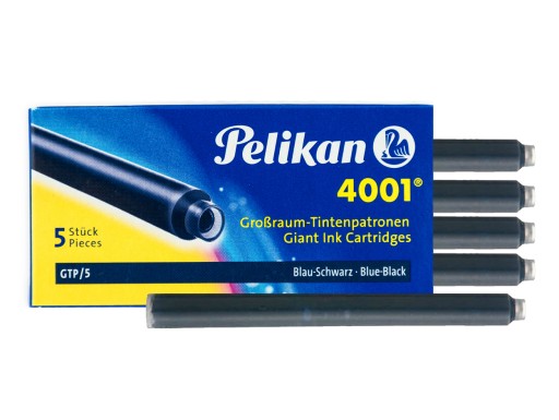 Dlhé náboje PELIKAN NAVY GTP/5 ks