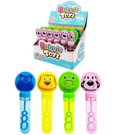 Tradičné mydlové bubliny ANIMALS 1 ks 7847