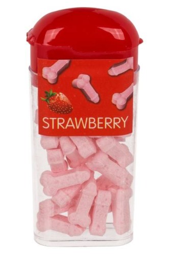 Funny Candy Penises Strawberry Candy Willies