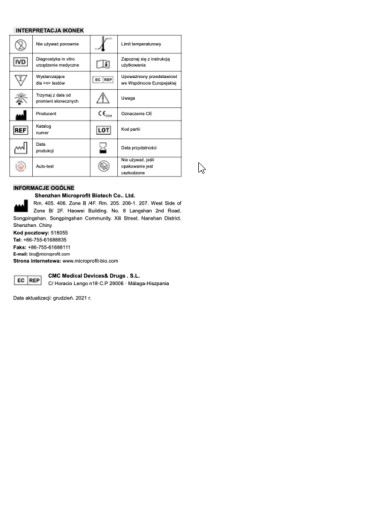 Test na COVID-19, AB chrípka, RSV FLUORECARE Combo 4v1